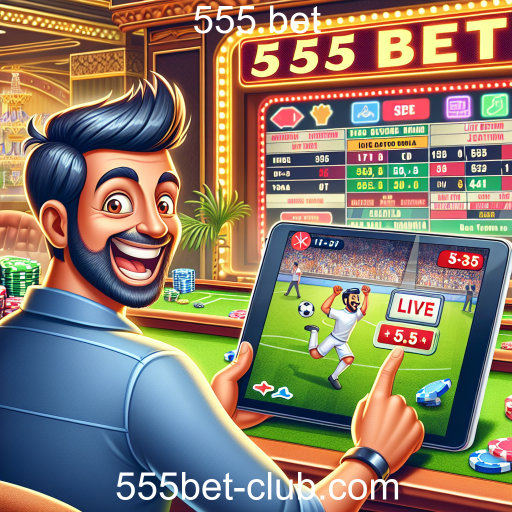 Apostas Ao Vivo na 555 Bet: A Emoção em Tempo Real